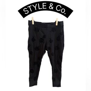 STYLE & Co. Pull On Ponte Pants PXL